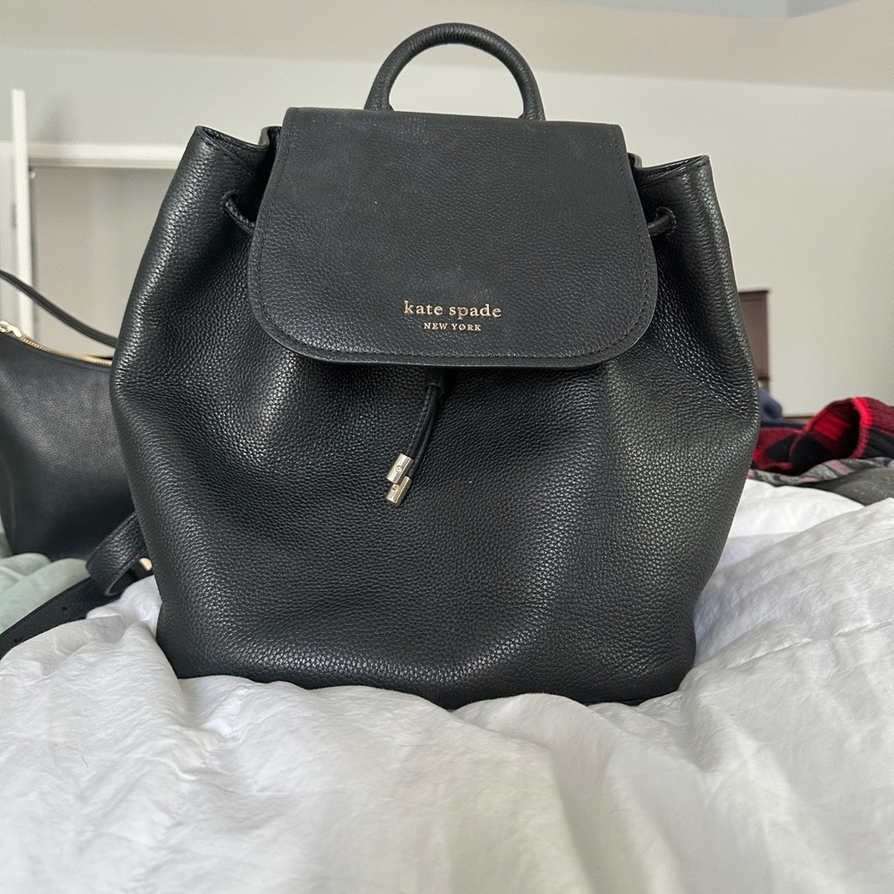 Kate Spade Classic Black Backpack